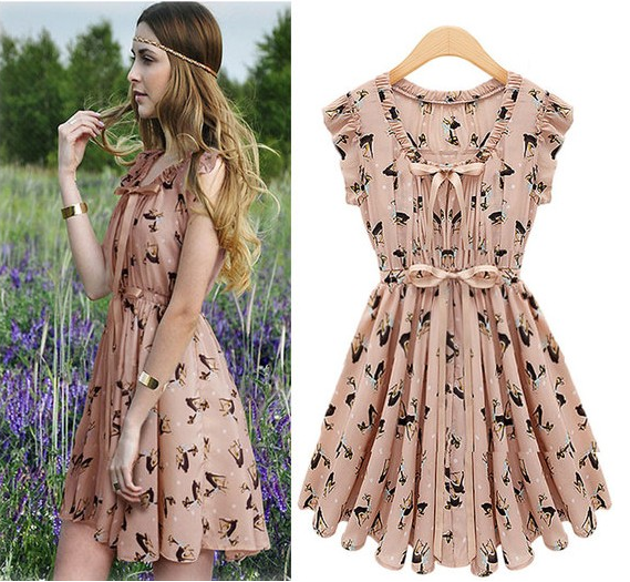 vestido vintage curto