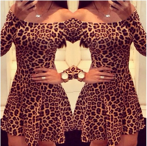 Vestido Leopardo