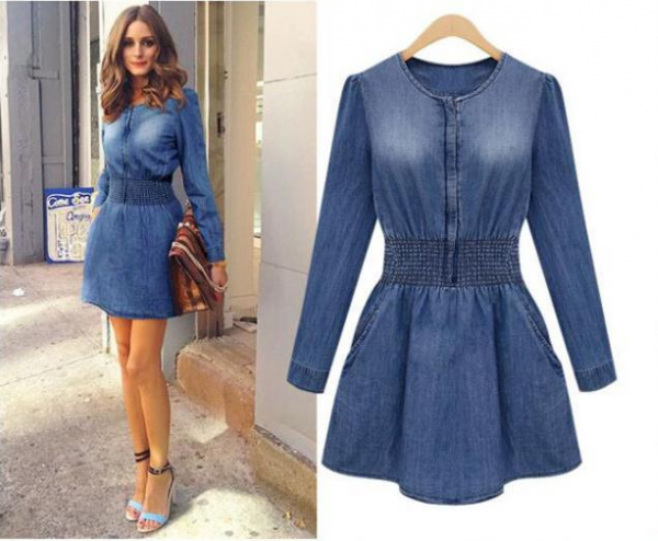 Vestido jeans Princesa