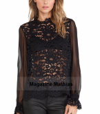 Blusa Top lady Renda